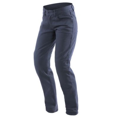 Dainese CASUAL SLIM LADY dámské textilní kalhoty modré vel.25
